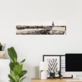 1915フェアバンクスの眺め、AKヤードのロングフォト ポスター (ホームオフィス)