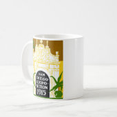 1915年のサンディエゴ博覧会 コーヒーマグカップ (正面左)