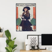 1915年のヴィンテージブラック・オン・マガジン ポスター (ホームオフィス)