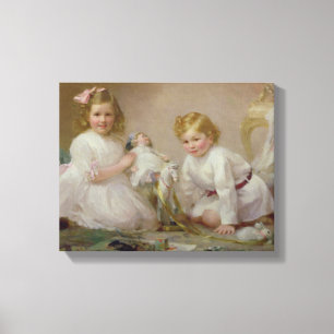 1915年の兄弟姉妹遊の作品 キャンバスプリント
