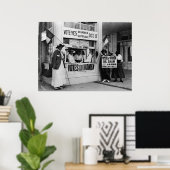 1915年の投票所での女性参政権 ポスター (ホームオフィス)