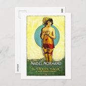 1915年の映画『盗まれた魔法』 ポストカード (正面/裏面)