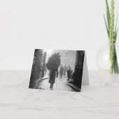 1915年の木とヴィンテージクリスマスカードの兵士 シーズンカード (正面)