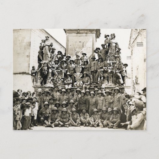 1915年イギリス帝国軍 ポストカード (正面)