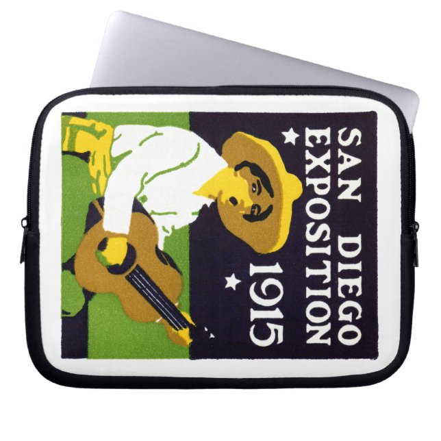 1915年サンディエゴ博覧会 ラップトップスリーブ (正面)