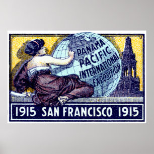 1915年サンフランシスコ博覧会 ポスター