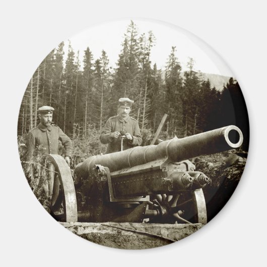 1915年ドイツ砲兵 マグネット (正面)