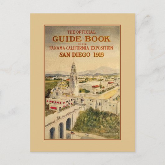 1915年パナマ・カリフォルニア博 ポストカード (正面)