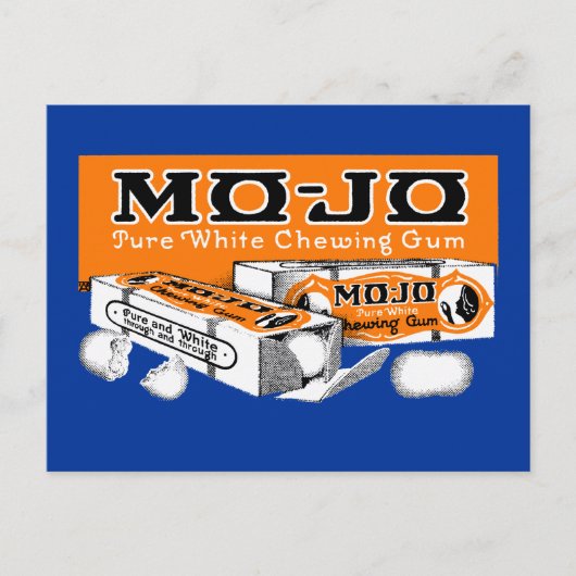 1915年モジョチューインガム ポストカード (正面)