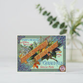 1915白フランスの薄紫 ポストカード (スタンド正面)