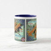 1915白フランスの薄紫 マグカップ (中央)