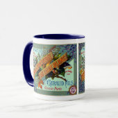 1915白フランスの薄紫 マグカップ (正面左)