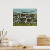 1915 View of Duluth，ミネソタヴィンテージ ポスター (キッチン)