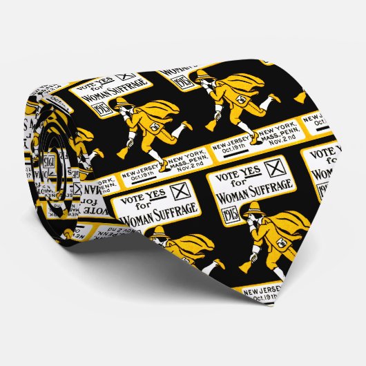 1915 Yes! Womens Suffrage Poster ネクタイ (ロール)