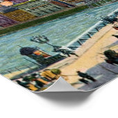 1916アクアレルザルツブルグ州ブリッジ ポスター (角)