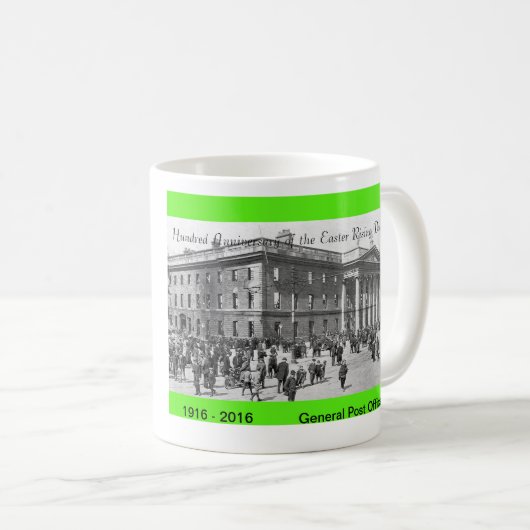 1916イースターの上昇の画像クラシックのマグカップ コーヒーマグカップ (正面右)