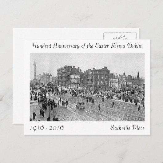 1916イースターライジングイメージはがきのための画像 シーズンポストカード (正面/裏面)