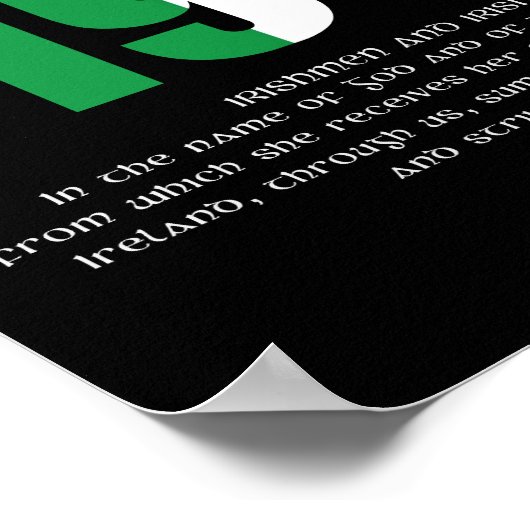 1916イースター上昇記念ポスター ポスター (角)