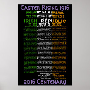 1916イースター2016年10月のポスター ポスター