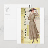 1916ファッション ポストカード (正面/裏面)
