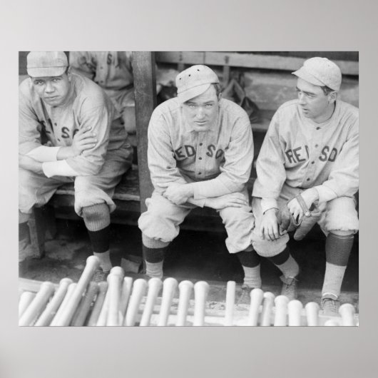 1916ボストン野球 ポスター (正面)