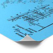 1916ヴィンテージカイロプラクティック表特許芸術プリント ポスター (角)