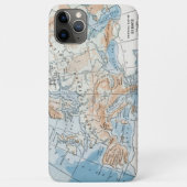 1916年のヨーロッパ地形図 Case-Mate iPhoneケース (裏面)