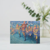 1916年の射撃線 ポストカード (スタンド正面)