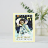 1916年の映画の腕と女性 ポストカード (スタンド正面)