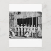 1916年の漕艇チーム ポストカード (正面)