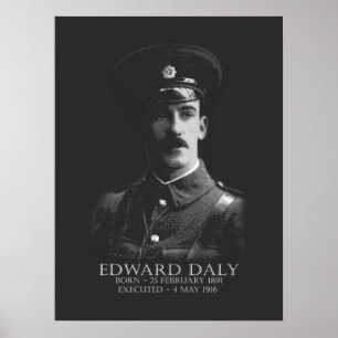 1916年アイルランド共和国エドワード・デイリー・イースター ポスター