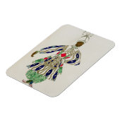 1916年アラジンの「黒人」の衣装（色） マグネット (左側)