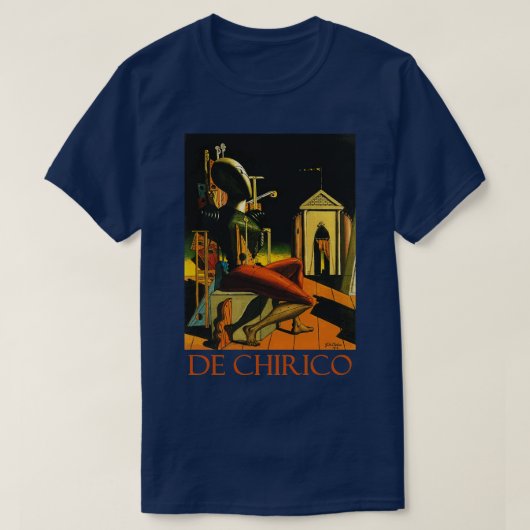 1916年ジョルジョ・デ・チリコ Tシャツ (デザイン正面)