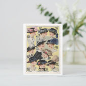 1916年モンゴメリー区のヴィンテージカタログの帽子 ポストカード (スタンド正面)