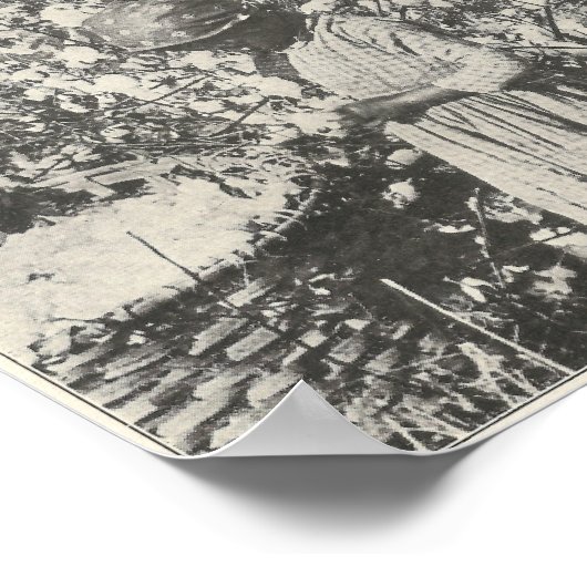 1916年綿摘み ポスター (角)