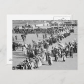 1916年選挙権行進 ポストカード (正面/裏面)