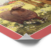 1916年 子どもと羊の童謡 ポスター (角)