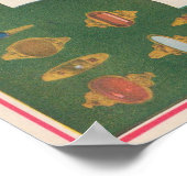 1916 Ad for Woolworth Bullseye金ゴールド充填リング ポスター (角)