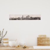 1916 Skyline View, Birmingham, AL Yard Long Photo ポスター (キッチン)