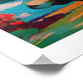 1917ゴルフウォーターカラープリント ポスター