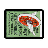 1917ニュージャージー州春の自動表示 マグネット (横)