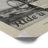 1917ヴィンテージ自転車マーケティング広告アートポスター ポスター (角)