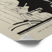 1917ヴィンテージ自転車マーケティング広告アートポスター ポスター (角)