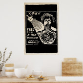 1917ヴィンテージX線Ad ポスター (キッチン)