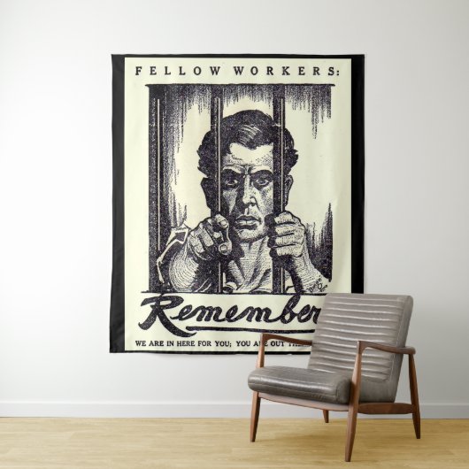 1917人の仕事仲間は覚えています! タペストリー (インサイチュ)