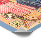 1917女性と女の子ファッション、美しいヴィンテージ ポスター (角)