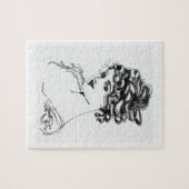 1917年のラッセルを引くアールヌーボーインクSwigert ジグソーパズル (横)