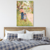 1917年の叔父に対する親切な態度を言え キャンバスプリント (インサイチュ (寝室))