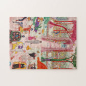 1917年の日曜日の午後 ジグソーパズル (横)