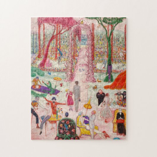 1917年の日曜日の午後 ジグソーパズル (縦)